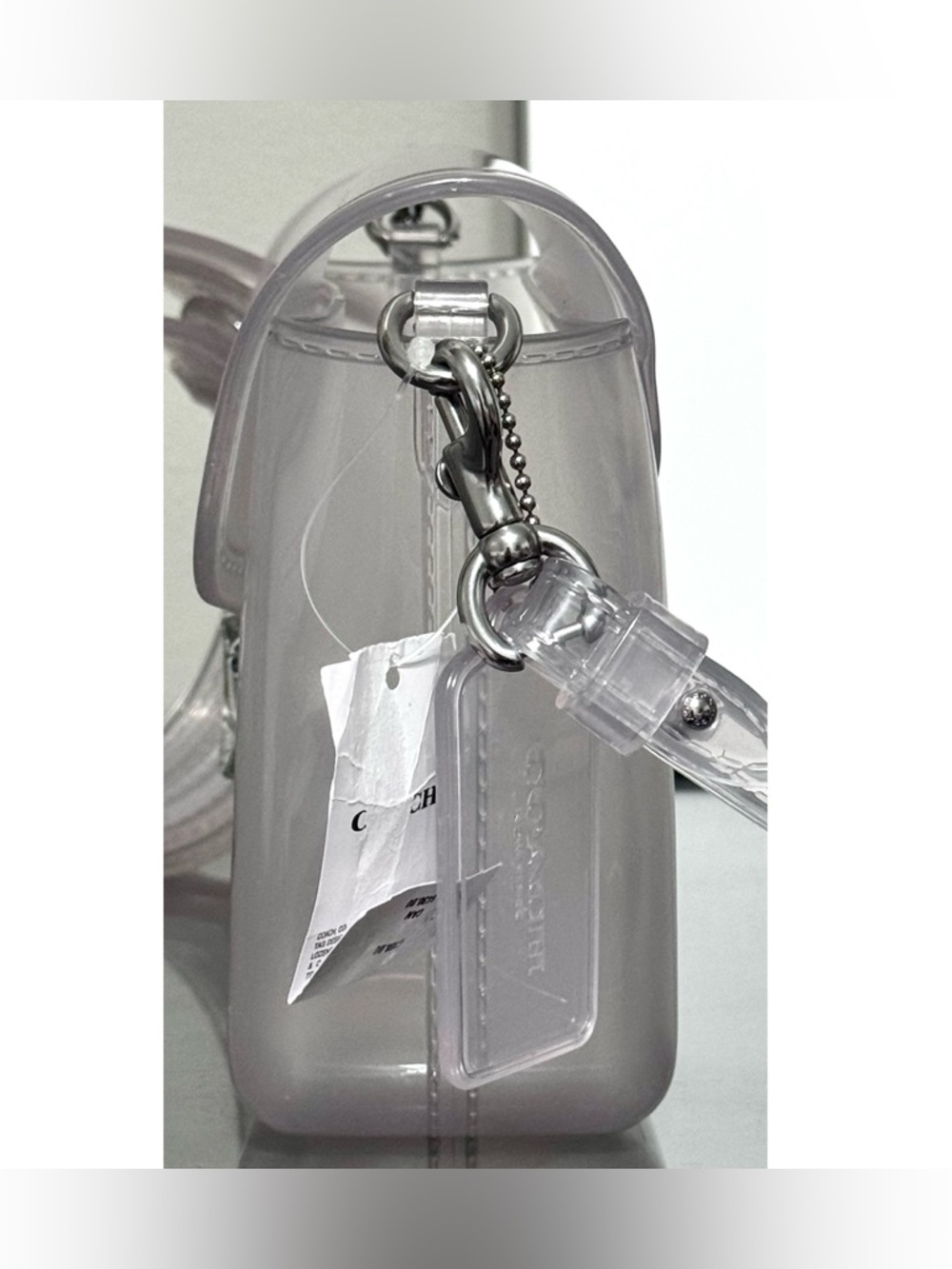 COACH Jelly Tabby CLEAR Crossbody Bag - Picture 4 of 12